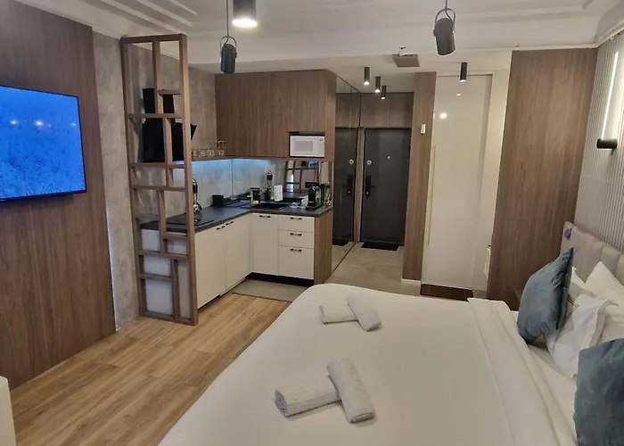 The Golden Pearl By Sattal Near Radisson Blu Апартаменты Бухарест